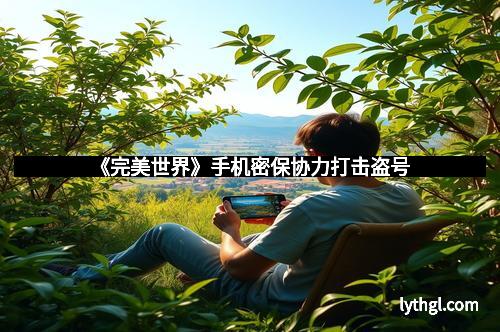 《完美世界》手机密保协力打击盗号